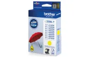  Original Brother LC225XLY LC-225XL Tintenpatrone gelb (ca. 1.200 Seiten) 